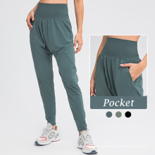 Factory Track Pant Loose Fit High Rise Baggy Sweatpants Spandex Waistband Comfortable Sports Pants